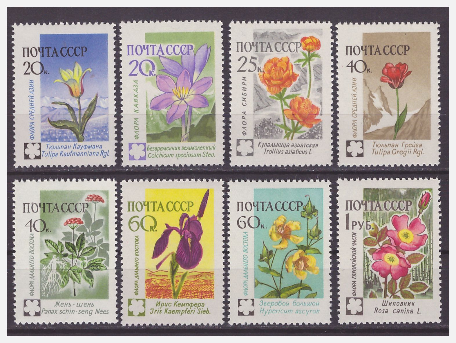 Советские почтовые марки