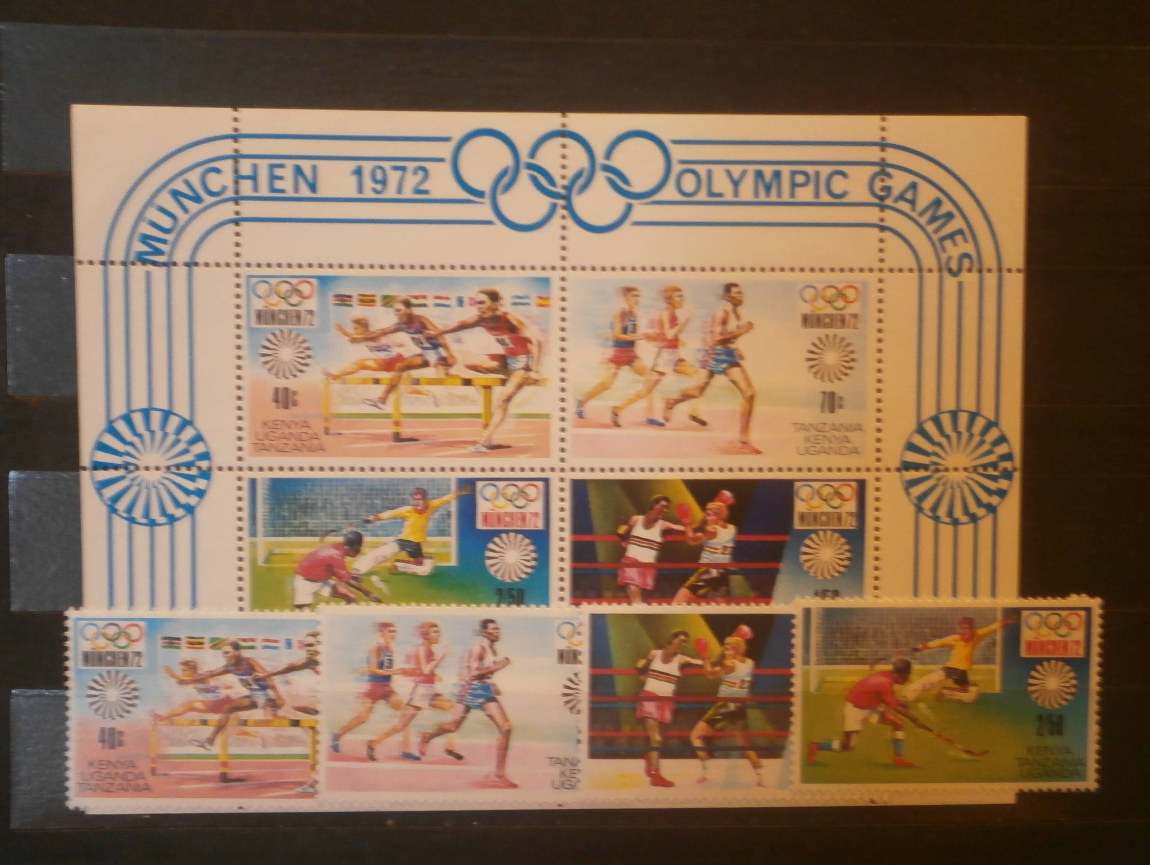 Munich 1972 Sports pictograms